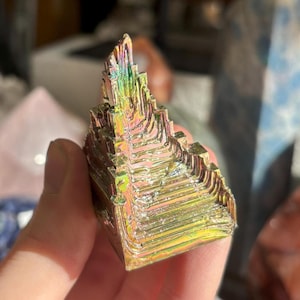 High-Quality Natural Bismuth Crystal