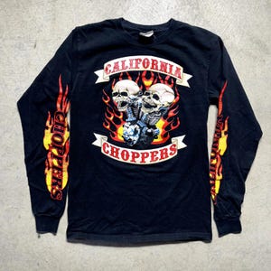 Vintage 1990&#39;2 California Chopper Long Sleeve Size Small