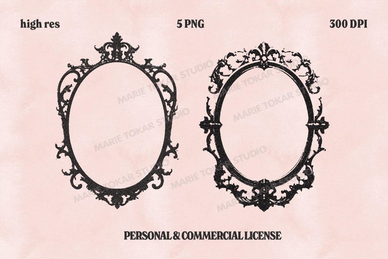Creative Mark Museum Collection Gothic Ornate Picture Frame - 16x20, Black Gold Oil Painting Frames | 6 Pack | Closed Corner High-End Antique Style-618475
