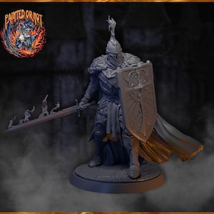 Paladin human - character miniature
