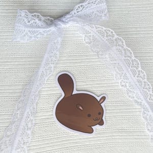 Streifenhörnchen Eichhörnchen Sticker! süßer kleiner Sticker für Journaling und Scrapbooking