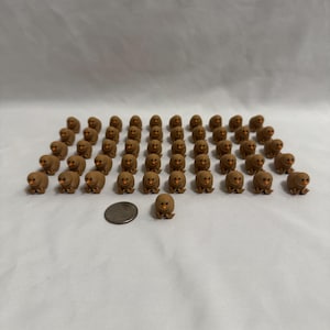 Mini Kiwi Bird Figurines – Scavenger Hunt, Party Favor, Nature Lover Gift, Bulk Decor, Prank Gift