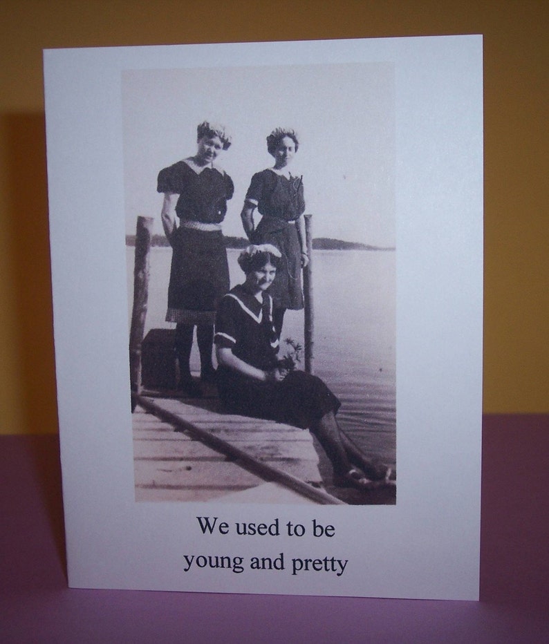 Old Photo Friend All Occasion Funny Card image 1