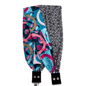 Ojai Pocket Scarf Camera Strap; Cool and Comfortable; Modern Print; SLR or Mirrorless