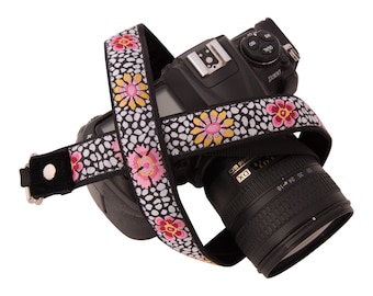 Daisy Camera Strap; Comfortable and Stylish; Mirrorless or DSLR; 1" Wide