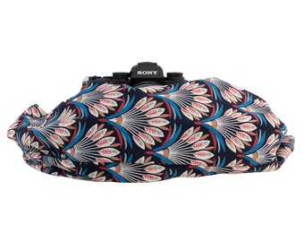 Anna Pocket Scarf Camera Strap; Sleek and Comfortable; Soft Style; SLR or Mirrorless