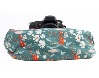 Meadow Pocket Scarf Camera Strap; Cool and Comfortable; Soft Style; SLR or Mirrorless