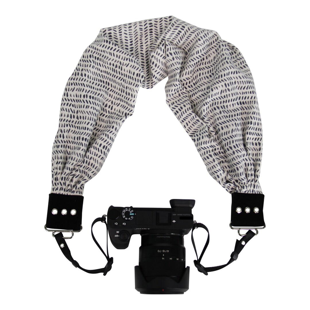 Kyla Pocket Scarf Camera Strap - Etsy