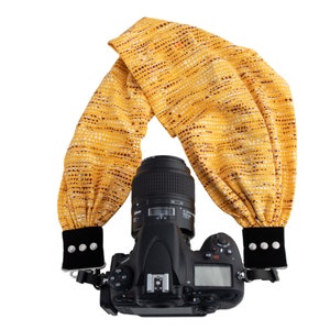 City Sun Pocket Scarf Camera Strap; Cool and Comfortable; Soft Style; SLR or Mirrorless