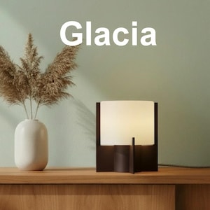 Limited Wood Infused Edition - Glacia Icey 3D Lamp 2.0