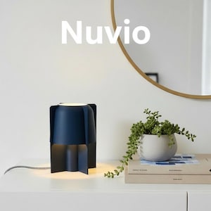 Lámpara 3D Nuvio de una pieza: lámpara escultural minimalista moderna