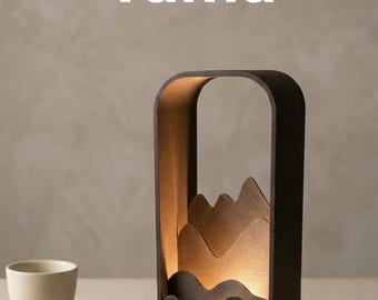 Yama Mountain 3D Lamp