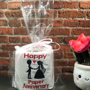Buon anniversario - Biglietto d'auguri per l'anniversario di matrimonio - Regali di anniversario per il marito - Regali di anniversario per la moglie - Primo anniversario - Carta