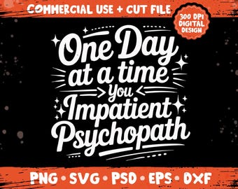 En dag i taget PNG SVG, nykterhetscitat, återhämtning från nykterhetsberoende png, ren och nykter retroskjortadesign, trendigt sublimeringspaket png