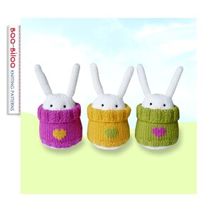 Buuny Boo's, toy / decoration knitting pattern