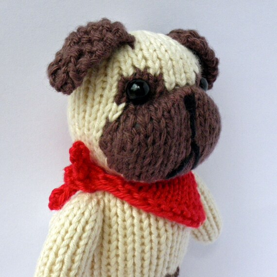 pug knitting pattern