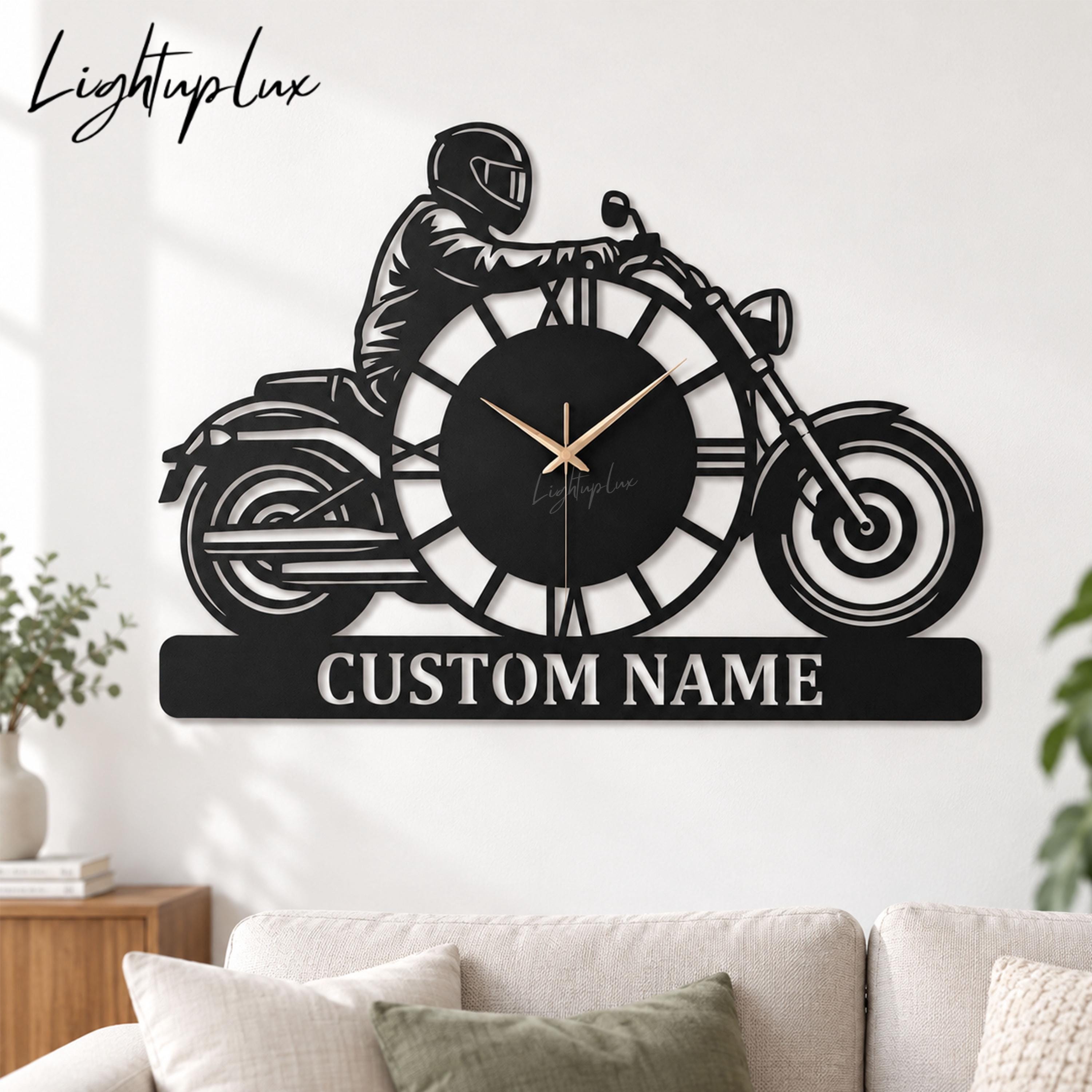 Vintage Harley Davidson Clock - Etsy