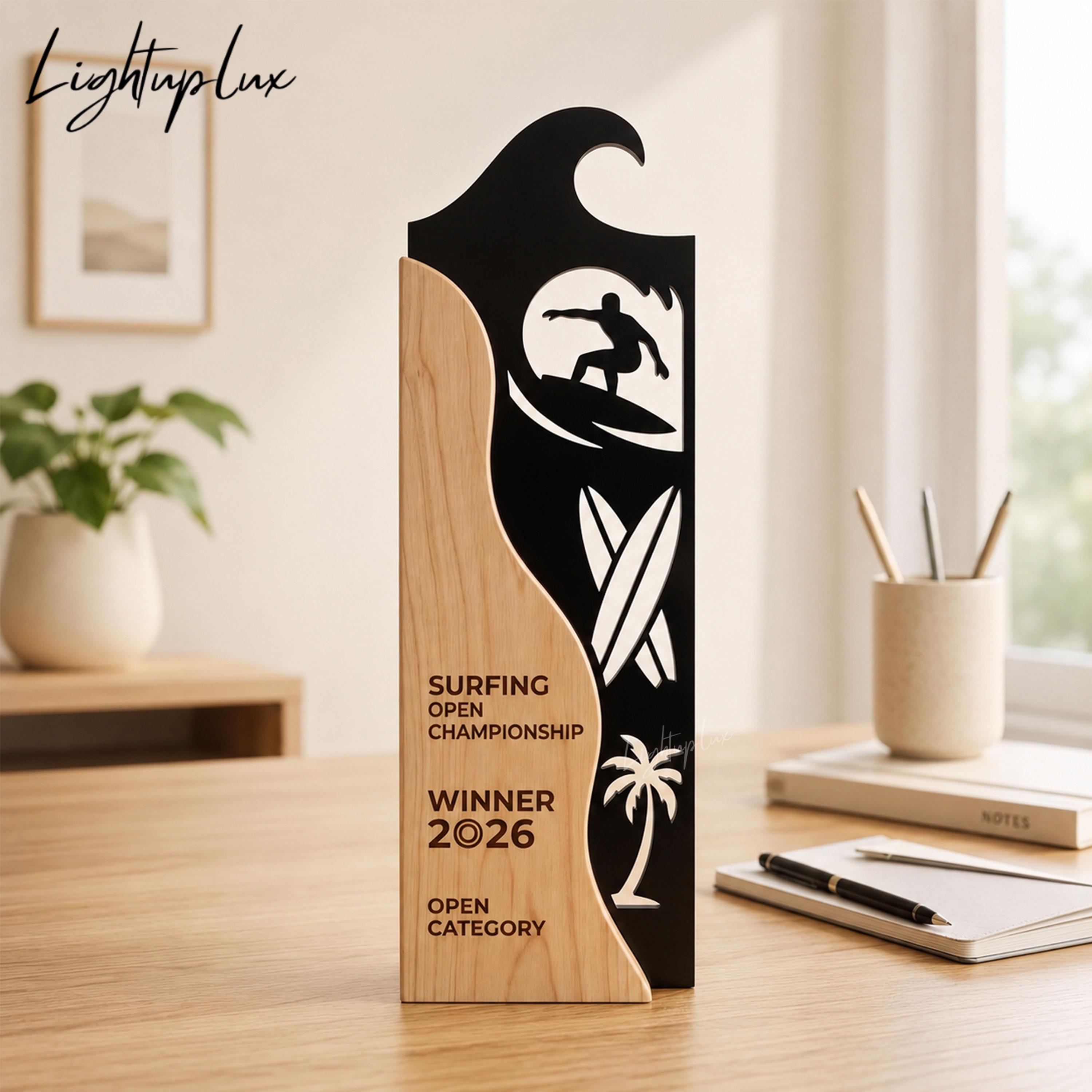 Surfing Trophy - Etsy