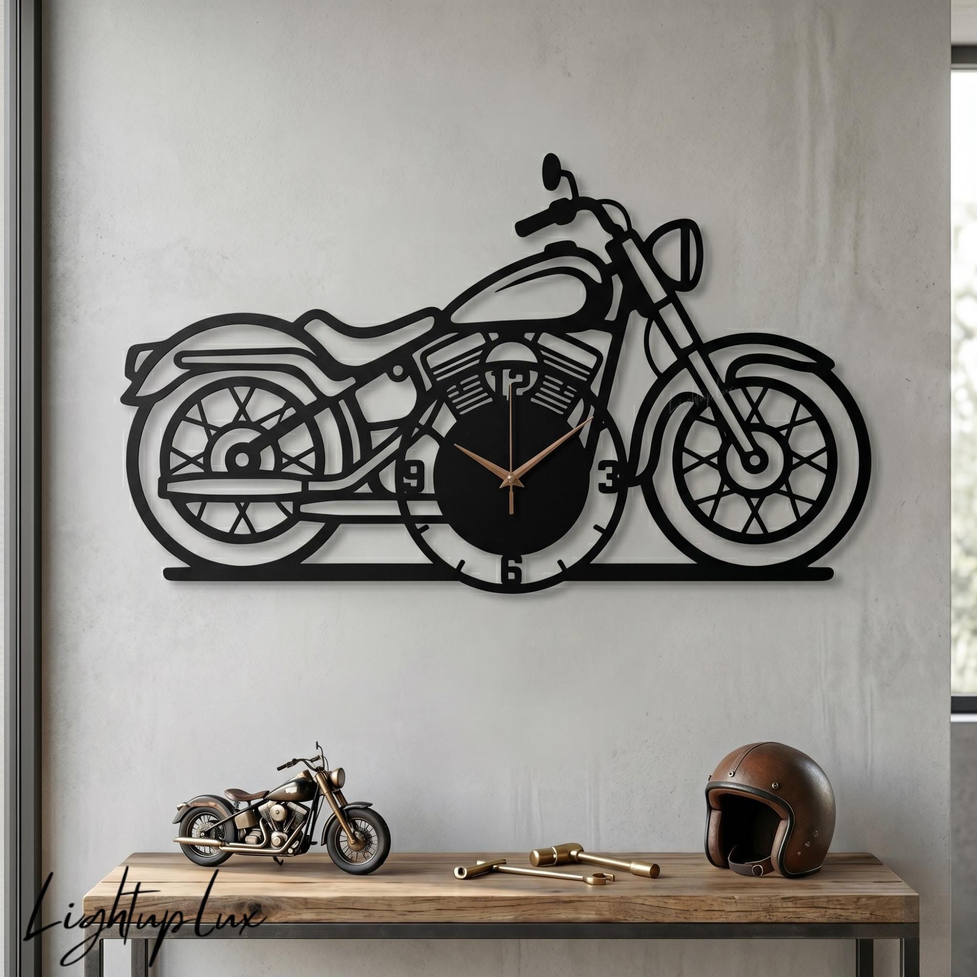 Harley Davidson Wall Clocks - Etsy