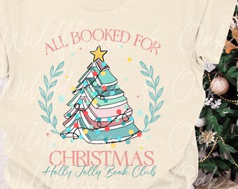All Booked For Christmas PNG