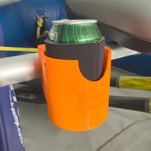Raft Drink Holder – Frame Mount Can & Tumbler Holder for River Rafting and Boating