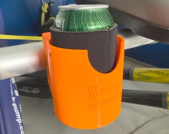 Raft Drink Holder – Frame Mount Can & Tumbler Holder for River Rafting and Boating