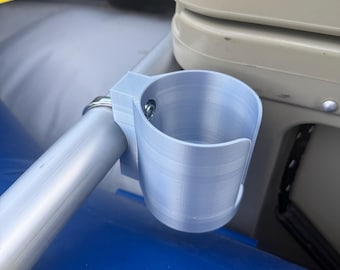 Raft Drink Holder – Frame Mount Can Holder for River Rafting & Boating