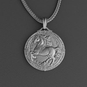 Sagittarius Zodiac Necklace in Sterling Silver, Handmade Astrology Pendant for Men, Horoscope Jewelry Birthday Gift