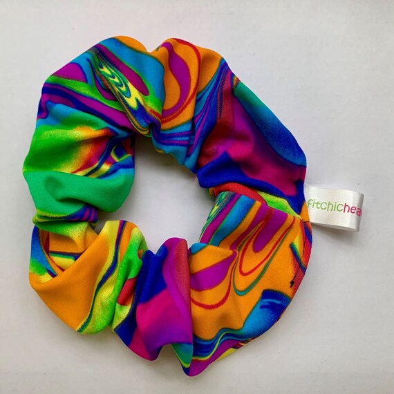 No Line Colorful Silky Scrunchie Soft Hair Accessory Vsco Etsy