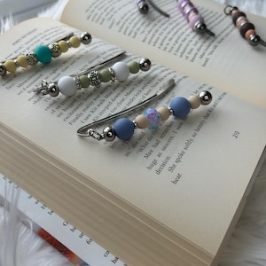 Beaded Bookmarks, Bookmarks, Reading Gifts