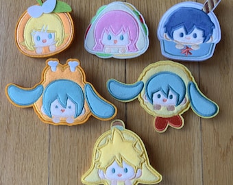 Vocaloid Klips do włosów KAITO Hatsune Miku Kagamine Rin Kagamine Len Megurine Luka