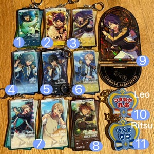 Ensemble stars official CN acrylic keychain