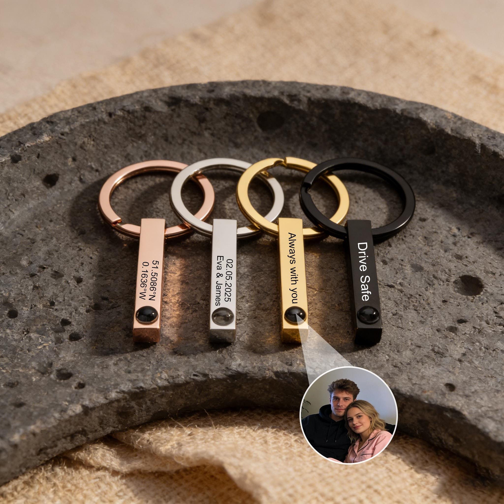 Personalized grandkid keychain - Etsy 日本
