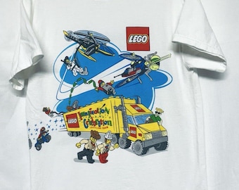 Vintage 1998 Lego Imagination Celebration Traveling Show Tour Tee Shirt Adult M