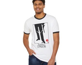 Camiseta Ringer de Barry Lyndon: Camiseta de la película Stanley Kubrick, estilo retro de los años 70