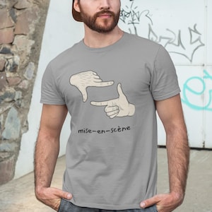 Film Director Hands T-Shirt - Cinematic Graphic Tee for Movie Lovers, Film Buffs, and Directors, Unisex Clothing