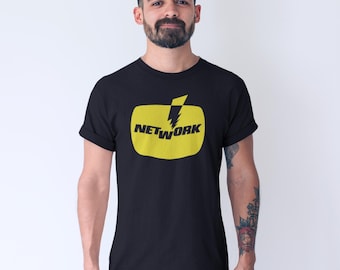 Camiseta de la película Network: Camiseta clásica con el logo de la película de 1976