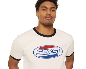Camiseta de tirantes SEXSI con parodia de Pepsi: inspirada en Britney Spears de los 90