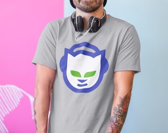 Camiseta vintage con el logotipo de Napster: nostalgia de internet de los años 90 y el efecto 2000