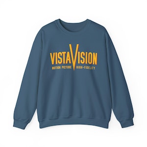 VistaVision Vintage Sweater | Retro Cinema Graphic Pullover | Old Hollywood Film Lover Sweatshirt | Movie Buff Gift | Unisex Classic Movie