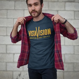 VistaVision Retro Cinema T-Shirt: Old Hollywood Movie Buff Tee
