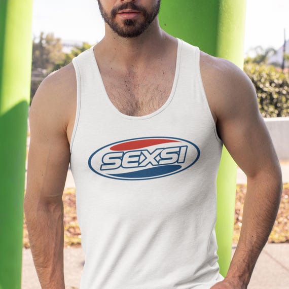 Y2K SEXSI Tank Top: Britney Spears Inspired Pepsi Parody - Etsy Israel