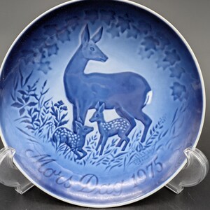 Copenhagen Porcelain 1975 Mother's Day Plate