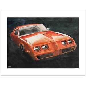 Firebird-notitiekaarten 1980 (10 stuks)