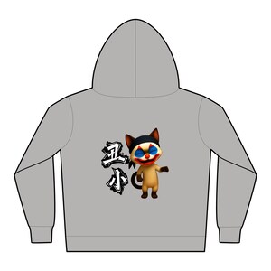 Joker face Purr Cat Character Hoodie | Toddler Pullover
