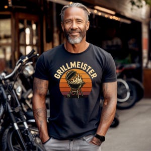 Unisex T-Shirt Grill Master T-Shirt – Funny BBQ Design for Men | Gift for Grill Fans
