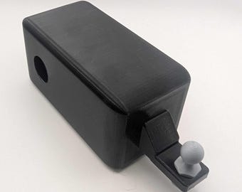 Tiny Trailer Hitch Cover, Novelty Hitch for Truck or SUV (2 inch)