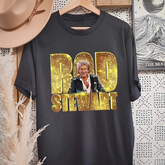 Vintage Rod Stewart Shirt 2025, One Last Time Tour Shirt