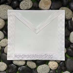 Masonic Regalia Entered Apprentice Apron ,Master Mason White Apron