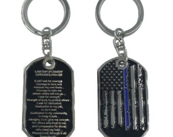 Police Coin Thin Blue Line Police Challenge Coin Law Enforcement